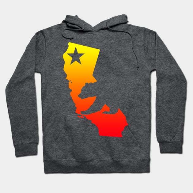 California State Hoodie by Sneek661